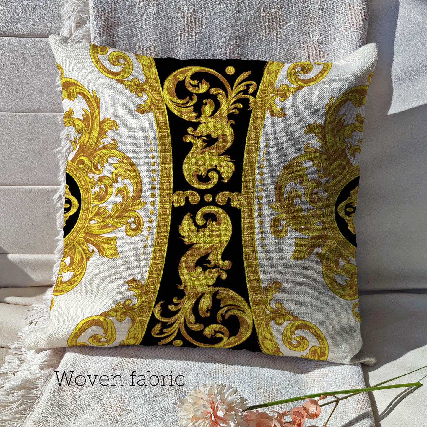 "Crete" cushion covers set • Art Gift • Exclusive baroque retro design pillow covers • different sizes