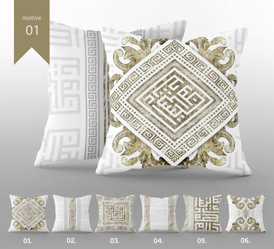 "Myconos" cushion covers set • Art Gift beach house • exclusive sea design pillow covers • different sizes (copia)