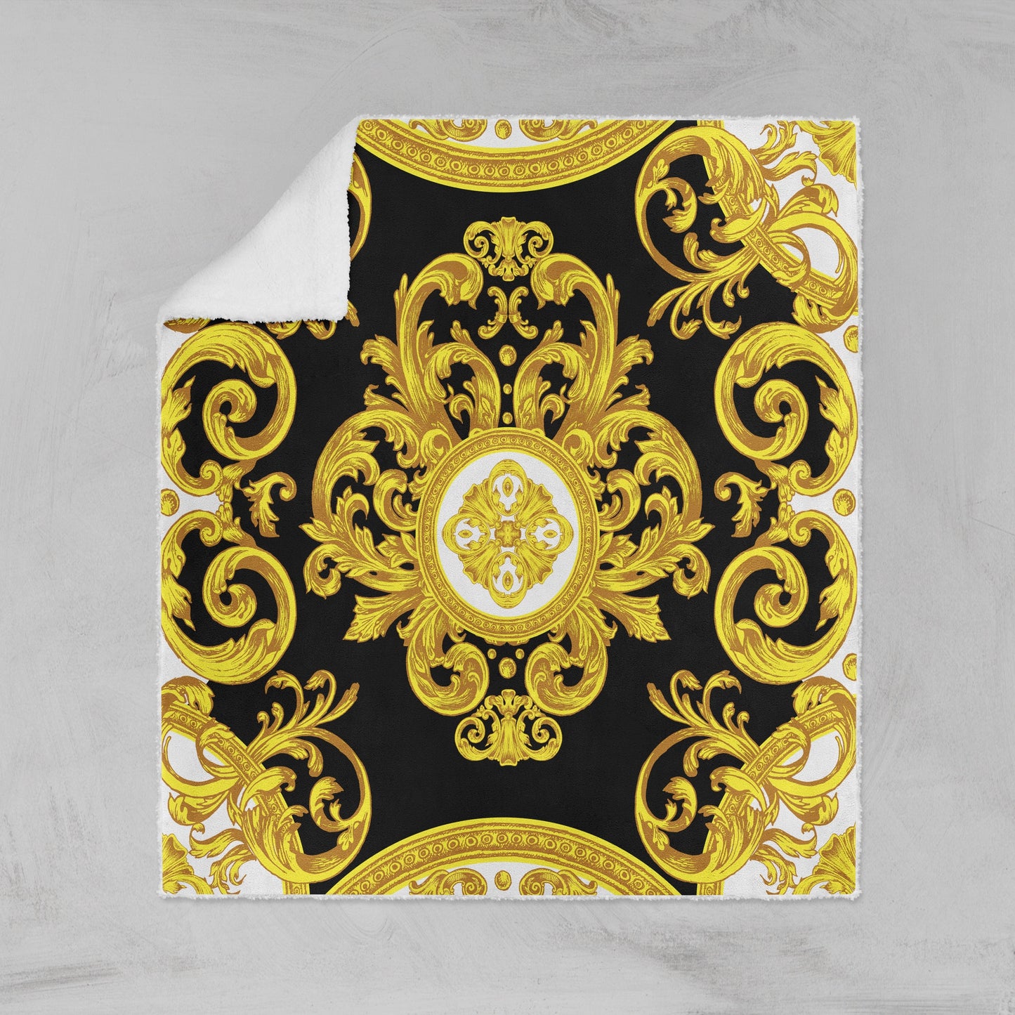 Unique design • Romantic Baroque design Flannel Blanket • Bedding • Bedspread • Blankets • Kids • Boys • Girls • Soft • Room • Decor • Gift