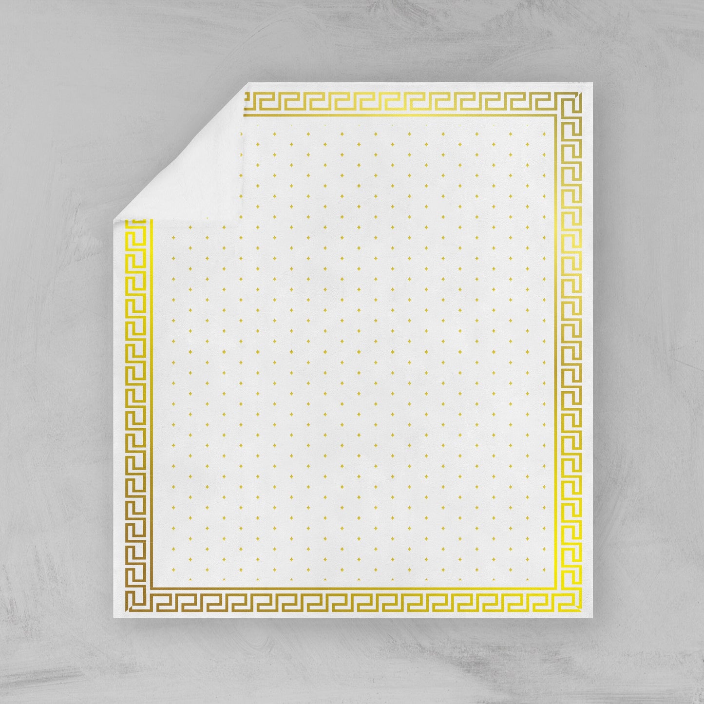 Barroco Blanco Amarillo Diseño minimalista personalizado Juego de cama • Diseño reversible • Algodón • microfibra • AU, UE, EE. UU., reina, rey