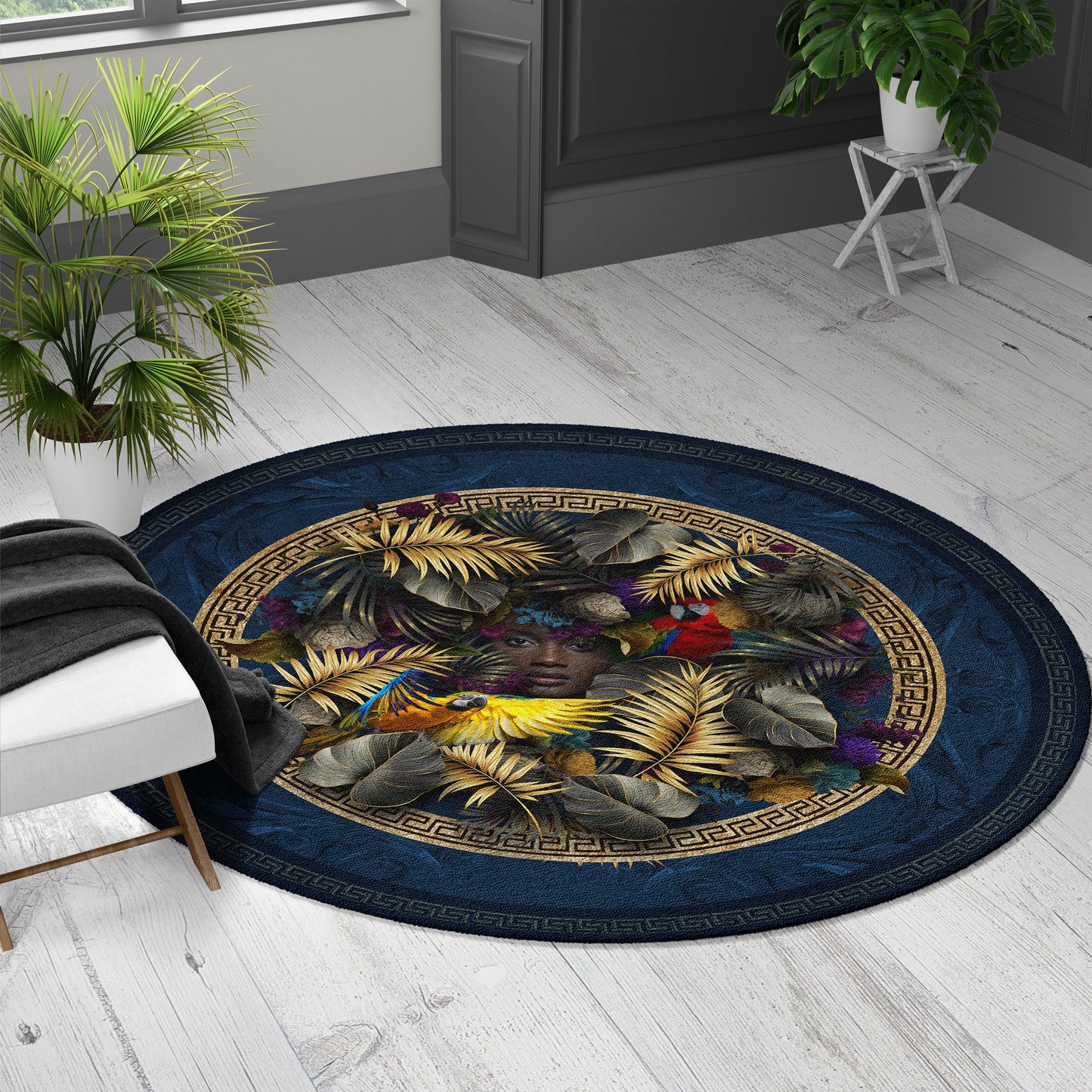 RUG • Carpet • Baroque Eccentric Personalised designs Tropical design Carpet for home decoration