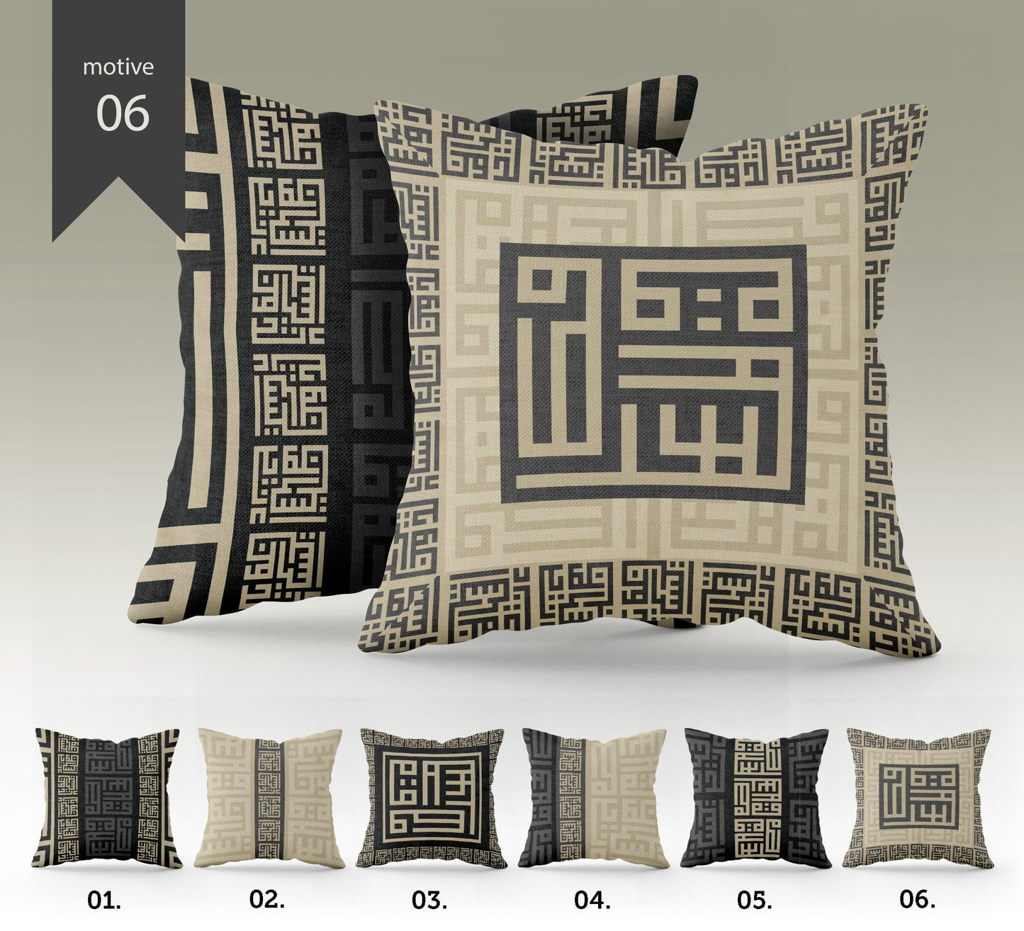 "Bali" cushion cover set • Art Gift • Exclusive classic minimalism design Pillow Covers  • different sizes