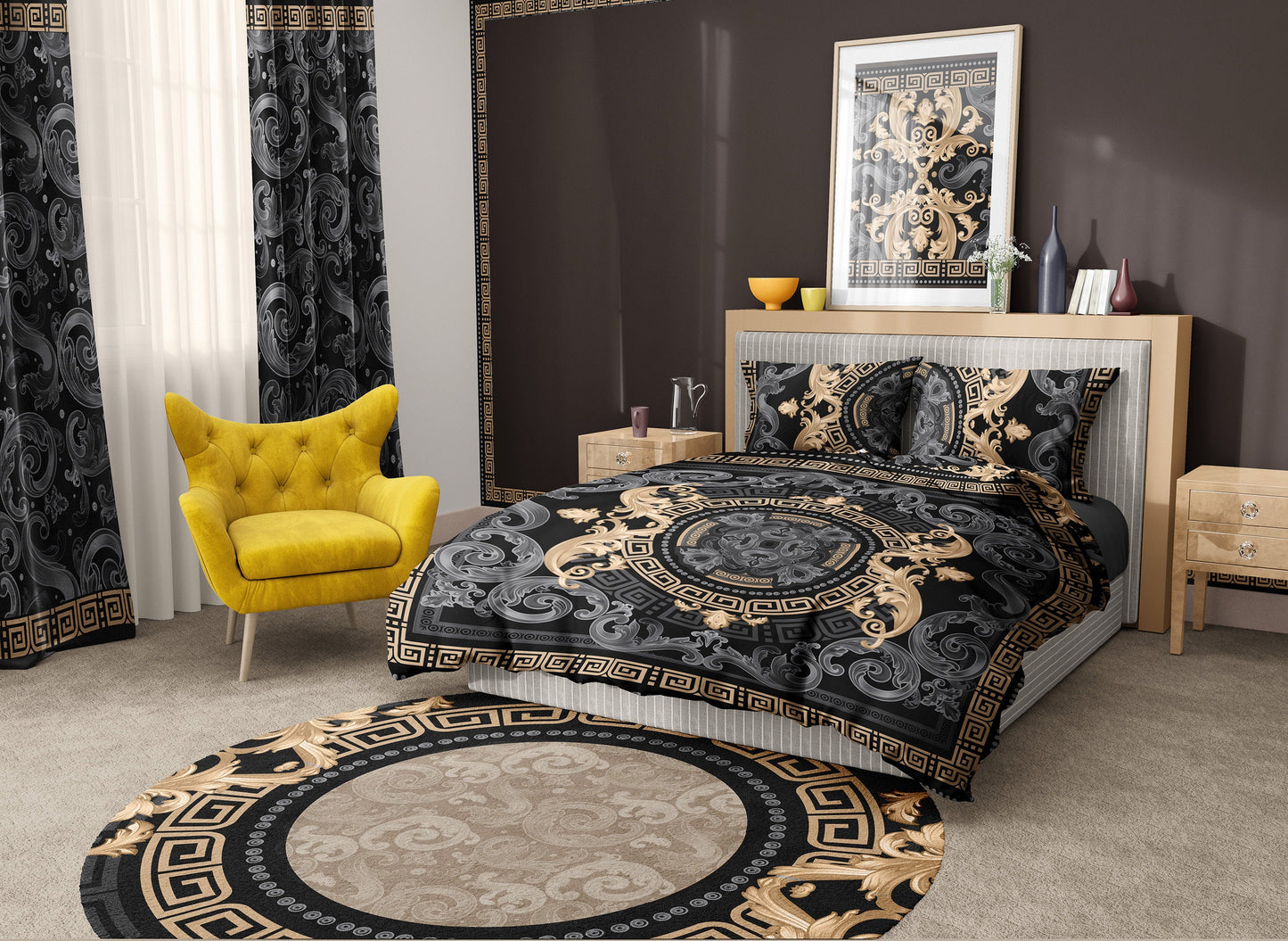 RUG • Carpet • Baroque Eccentric Personalised designs Carpet for home decoration