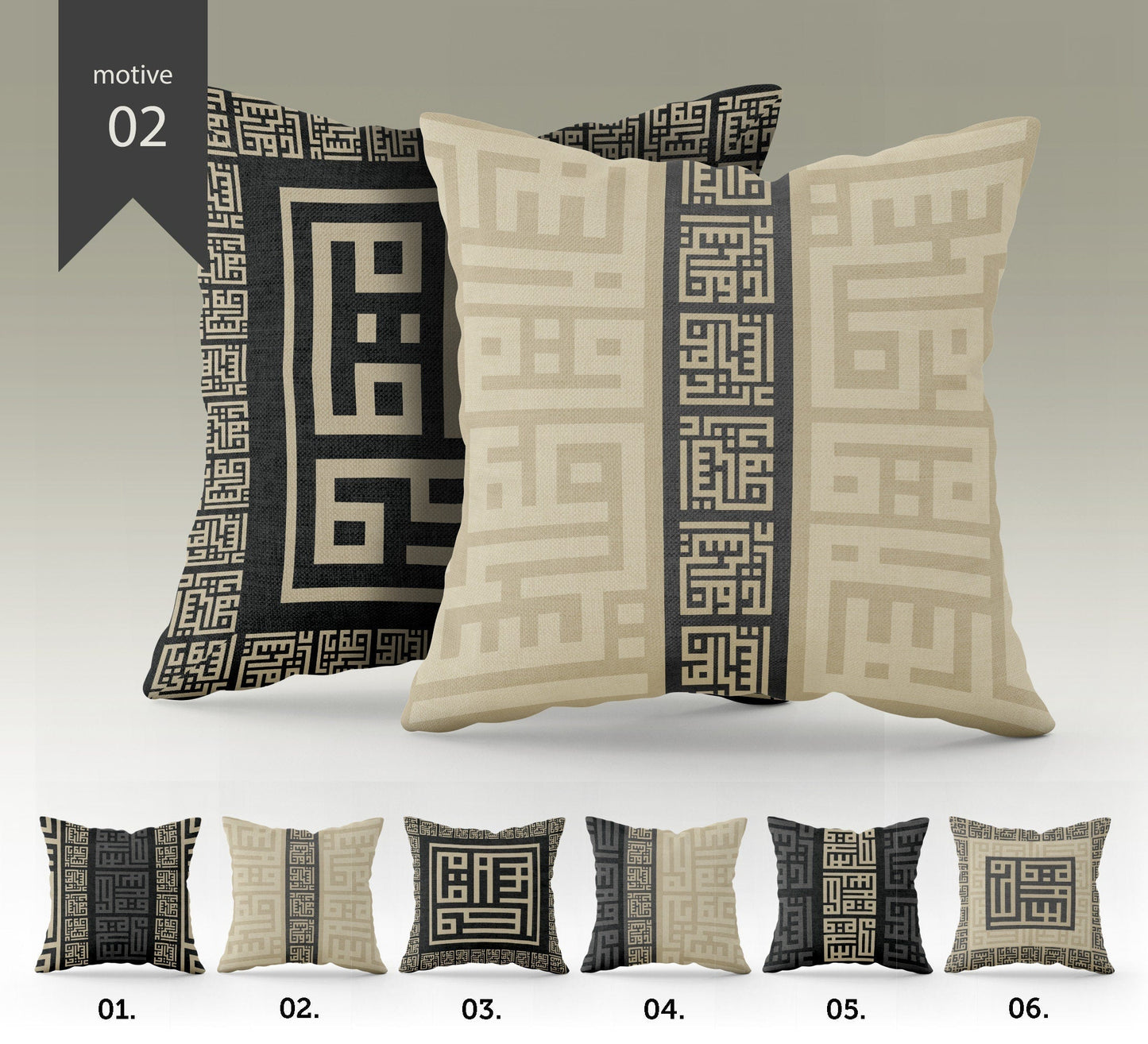 "Bali" cushion cover set • Art Gift • Exclusive classic minimalism design Pillow Covers  • different sizes