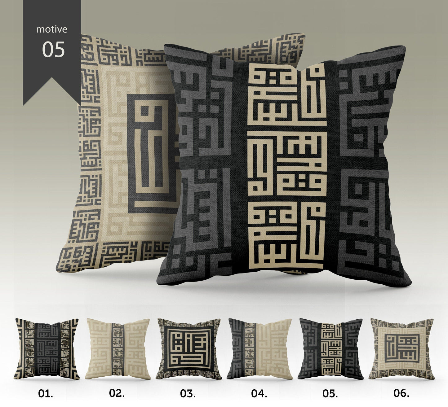 "Bali" cushion cover set • Art Gift • Exclusive classic minimalism design Pillow Covers  • different sizes