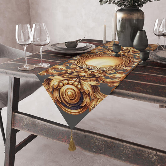 Table runner Baroque Exclusive customized style design "LUISA"  • Your logo