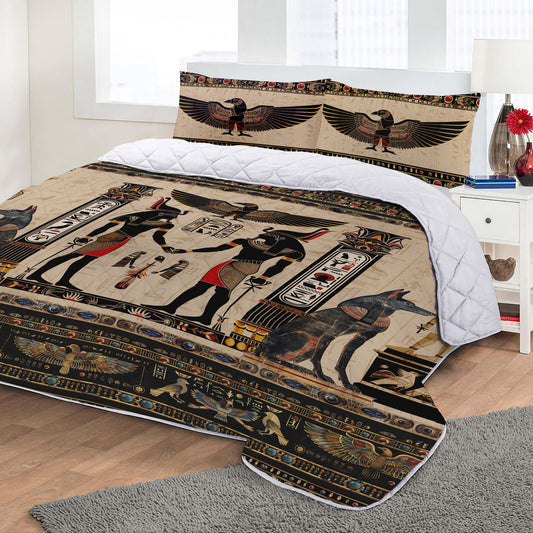 Thin quilt set "Luxor" Egyptian design  • bedspread • duvet for your bedroom decoration